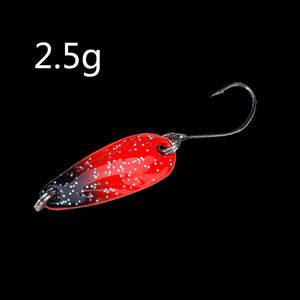 1PCS 30mm 2.5-3.5g Spinner Spoon
