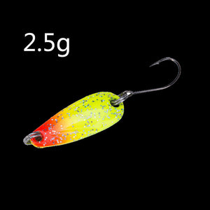 1PCS 30mm 2.5-3.5g Spinner Spoon