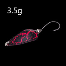 1PCS 30mm 2.5-3.5g Spinner Spoon
