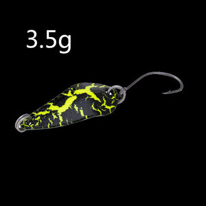 1PCS 30mm 2.5-3.5g Spinner Spoon