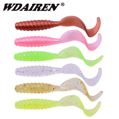 10Pcs 1.3g 5.5cmFishing Soft Lure