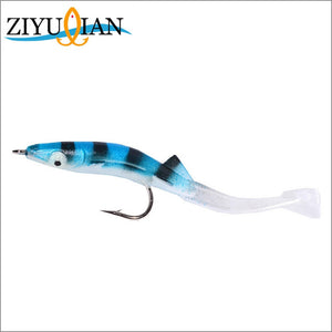 1pcs Soft Fishing Lures 12 Colors 85mm/2.3g