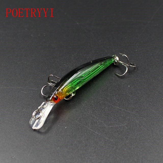 1Pcs fishing Lure 7cm 3.8g 6 color