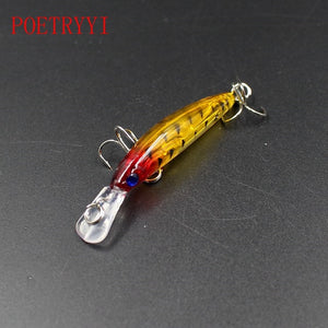 1Pcs fishing Lure 7cm 3.8g 6 color