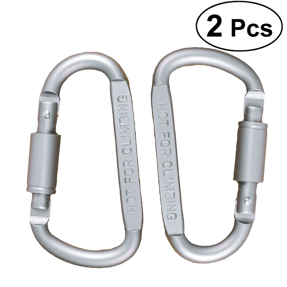 2pcs Aluminum D-ring Locking
