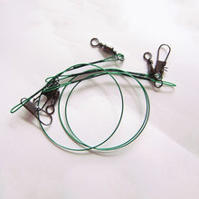 6Pcs Anti-bite Fly leash Fishing lead Line 15cm20cm 25cm