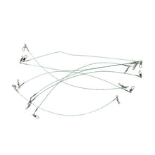 6Pcs Anti-bite Fly leash Fishing lead Line 15cm20cm 25cm