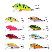 1Pcs 3.3g 4cm Fishing Lure 8# Hook