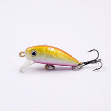 1Pcs 3.3g 4cm Fishing Lure 8# Hook