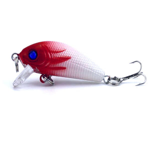 1 Pcs Fishing Lure 50mm 3.7g Hooks 10 #
