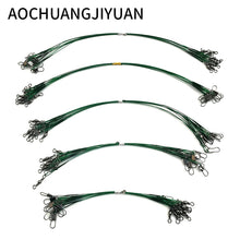 10 Pcs Anti-bite Fly leash Fishing lead Line 12cm 15cm 28 cm