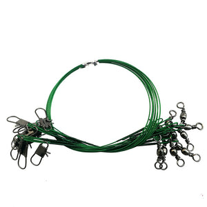 10 Pcs Anti-bite Fly leash Fishing lead Line 12cm 15cm 28 cm