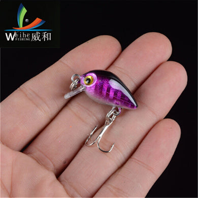1pcs  10 Colors 1.9g Fishing lure