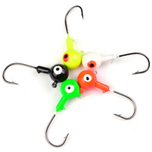 1pc/5pcs Mix Lead Round Jigs Headcolors Random