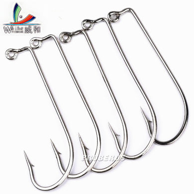 10 pcs Hook Size 1/0#2#/2/0#3/0#4/0#5/0#