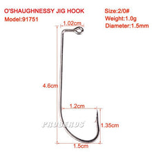 10 pcs Hook Size 1/0#2#/2/0#3/0#4/0#5/0#