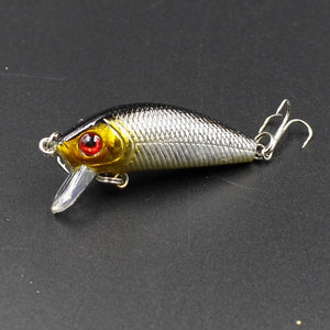 1Pcs 5cm 3.8g Fishing 8 Colors
