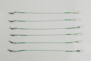 12 Pcs Anti-bite Fly leash Fishing lead Line 15cm 20cm 25 cm