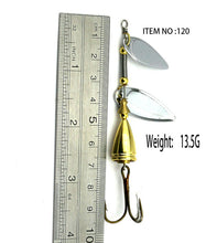 1pcs Spoon Fishing Lure 7cm 9.9g