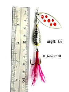 1pcs Spoon Fishing Lure 7cm 9.9g
