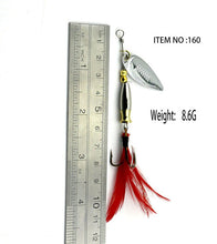 1pcs Spoon Fishing Lure 7cm 9.9g