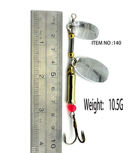 1pcs Spoon Fishing Lure 7cm 9.9g