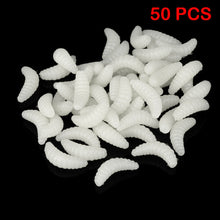 50PCS 2.2cm Soft Lure Worms