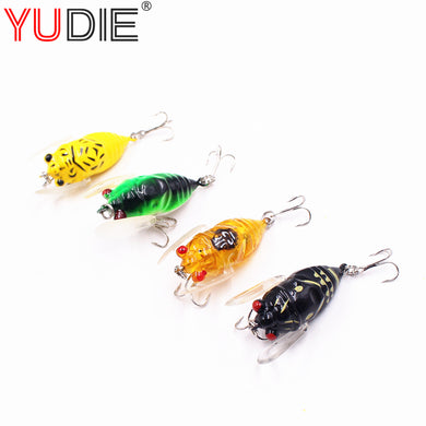 1Pcs 4.5cm 6g Hard Cicadas With Wings Fishing lures