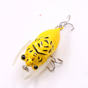 1Pcs 4.5cm 6g Hard Cicadas With Wings Fishing lures