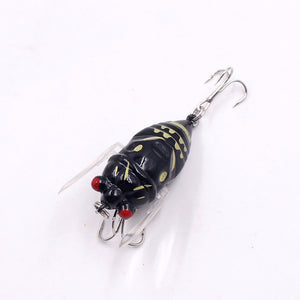 1Pcs 4.5cm 6g Hard Cicadas With Wings Fishing lures