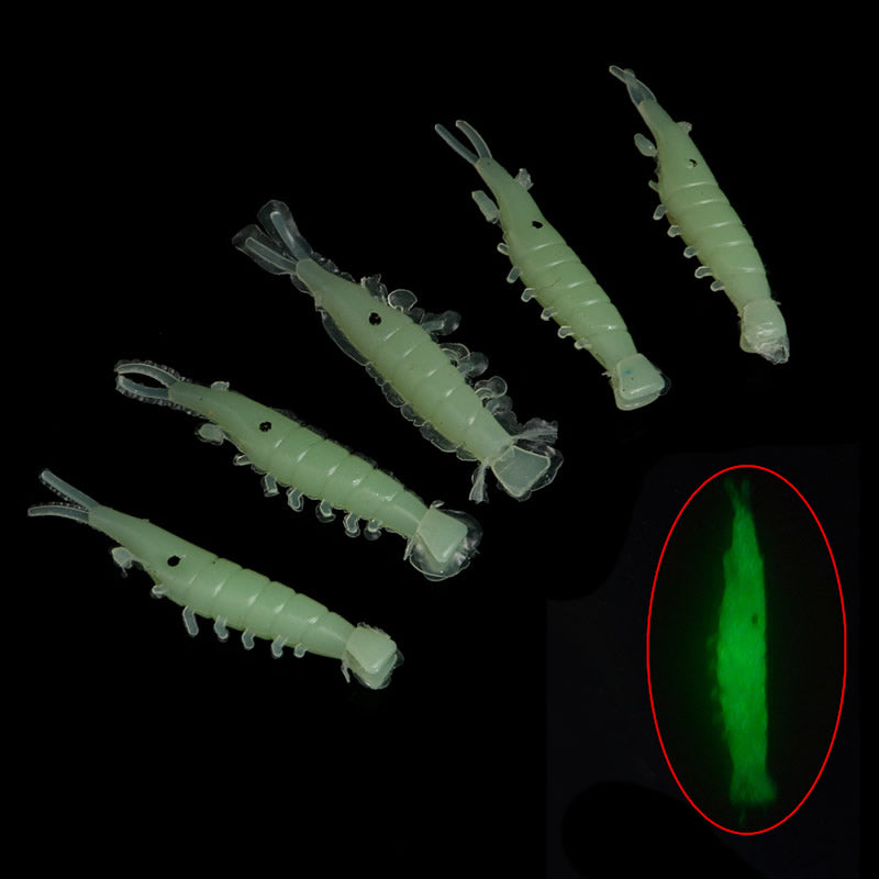 20Pcs Soft Shrimp Fishing Lure