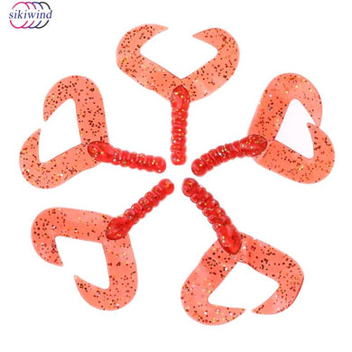 5pcs 6cm/4g Silicone Fishing Lure Soft